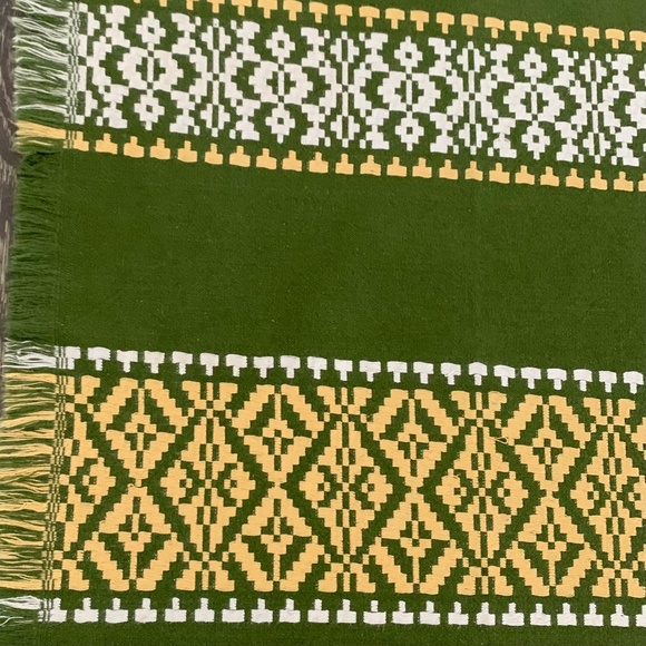 Table Runner Mid-Century Modern Geometric Design - Picture 7 of 8